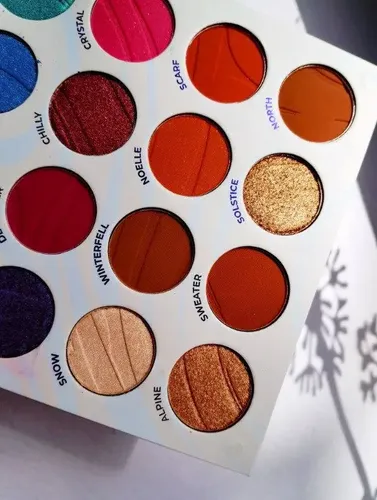 Paleta 16 Sombras Mixtas Ojos Winter Storm Ruby Rose Hb-f540 Color