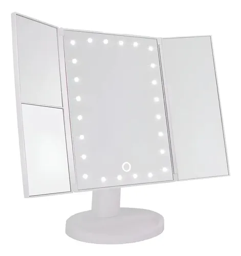 Espejo De Maquillaje Pantalla Táctil Luz Giratorio 180 Onica