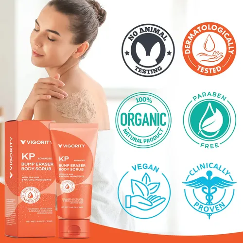 Exfoliante Corporal Vigority Kp Bump Eraser Con 10% De Aha