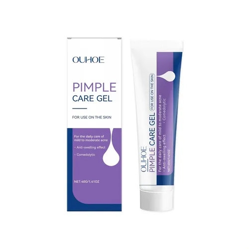 Gel Calmante Para Puntos Negros Ouhoe, Limpiador Suave De Po