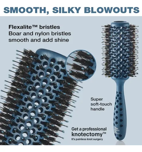Cepillo Redondo The Knot Dr. Conair, Ideal Para Secado