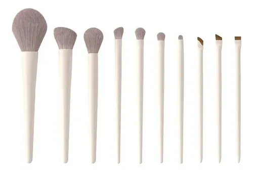 Set De 7 Brochas De Maquillaje En Polvo, Rubor Y Sombra De O