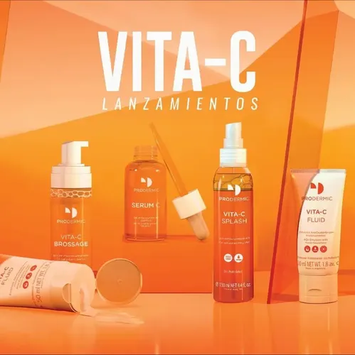 Prodermic Vita-c Fluid 50 Ml Antioxidante C/micronutrientes Momento De Aplicación Día/noche Tipo De Piel Todo Tipo De Piel
