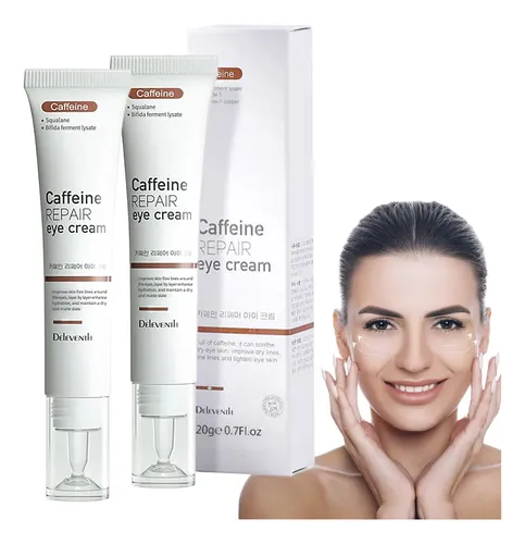 Crema Contorno Ojos Cafeína 20g Firmeza Oculta Ojera Manchas