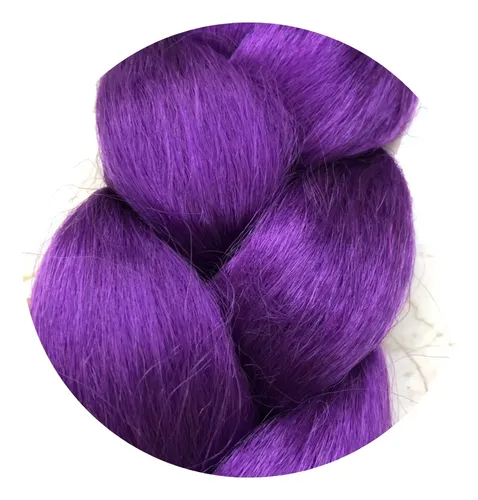 Jumbo Morado De 60 Cm Para Trenzar Al Guerrero Del K-pop Rum