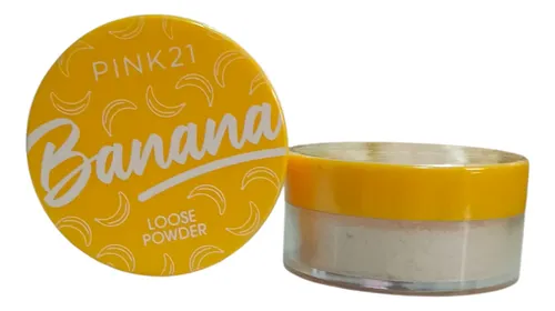 Polvo Volatil Banana Pink21 Loose Poowder Sellador Suelto