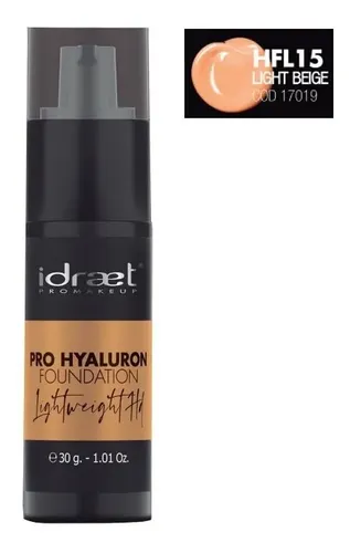 Base Fluida Pro Hyaluron Lightweight Hd Light Beige Idraet