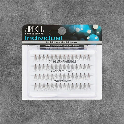 Pestañas Postizas Ardell Pelo Individuales Medium Brown X 56