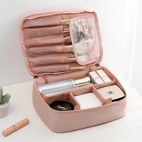 Neceser De Viaje Organizador De Cosméticos De Piel