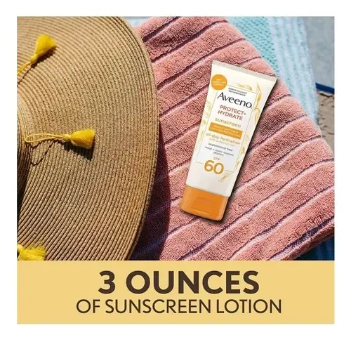 Aveeno Protector Solar Hidratante Para El Cuerpo Spf 60
