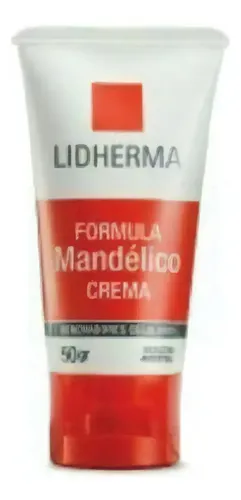 Crema Antiedad Lidherma Mandélico Antiarrugas 50mL Libre Parabenos