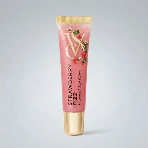 Lip Gloss Victoria’s Secret Strawberry Fizz Hidratante Color Rosa
