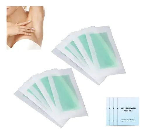 Kit Tiras Cera Doble Cara For Eliminar El Vello Rá –