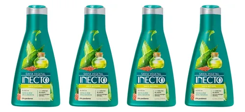 Pack Savia Vegetal Inecto Aloe Vera Y Keratina 200 Ml