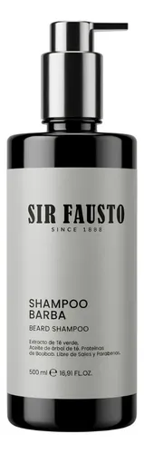 Sir Fausto Men´s Culture Shampoo Hidratante Para Barba 500ml