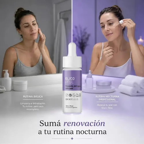 Acido Glicolico Renovador Celular Peeling Biobellus 30ml