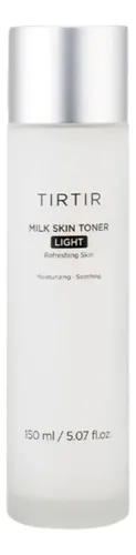 Tirtir Milk Skin Toner Light Tónico Facial Arroz 150ml Corea