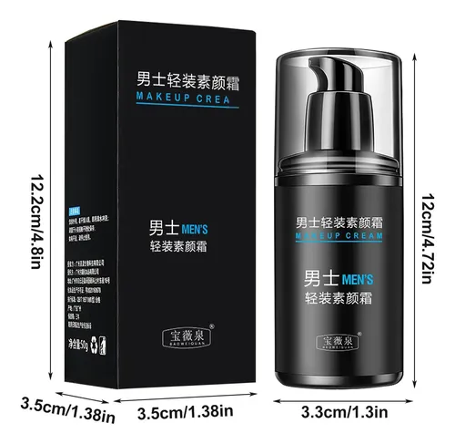 /crema Maquillaje Hombre Ilumina Mois Calidad Paraz