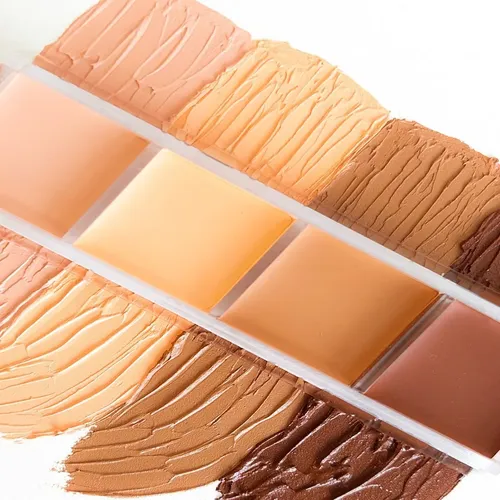 Set De Maquillaje Cremoso Correctivo Contorno Hd Profesional