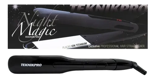 Teknikpro Night Magic Planchita De Pelo Alisado Plancha 6c