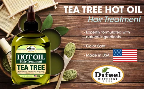 Tratamiento Capilar Difeel Aceite Caliente De Árbol De Té 21