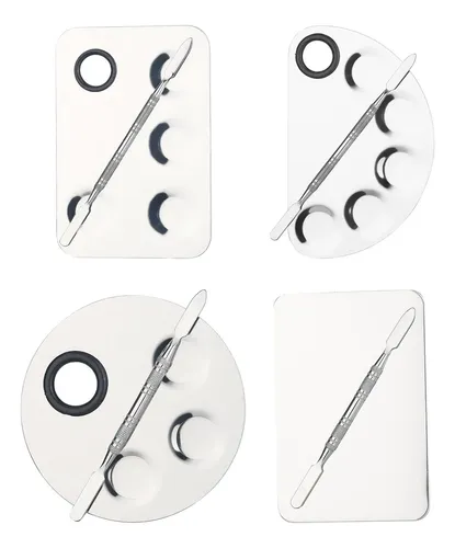 Paleta De Pintura, Paleta De Mezcla De Maquillaje Profesiona