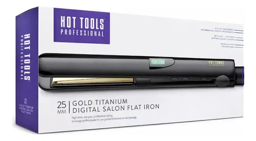 Planchita De Pelo Digital Profesional Titanio Hot Tools