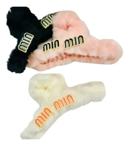 Broche Pinza Para  Pelo Peluche Mujer Moda