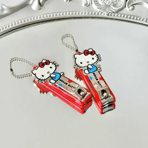 Cortauñas Antisalpicaduras Hello Kitty Para Mujer