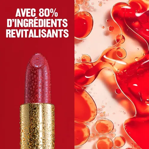Lápiz Labial Revlon, Cremoso, Tono 440 Cerezas En La Nieve