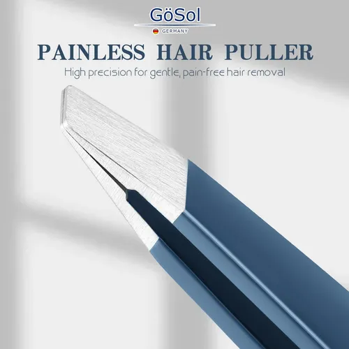 Juego De Pinzas Gösol, Kit Profesional Para Cejas De 4 Pieza