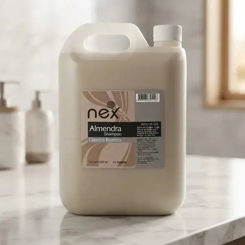Shampoo Almendras Para Cabellos Resecos Bidon X 2lt Nex