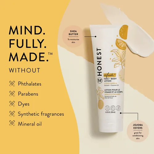 Champú, Gel De Baño Y Facial Y Loción Corporal The Honest Co