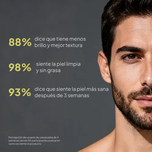 Kit Skincare Hombre Piel Grasa Antiage Umino Gel Serum Crema