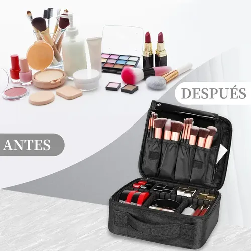 G Estuche Organizador De Maquillaje De Viaje Para [