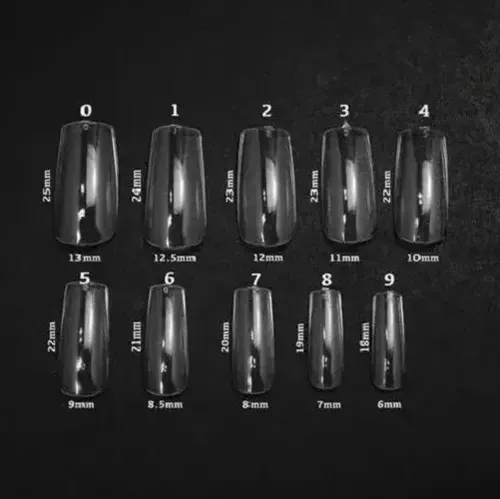 Tips Para Soft Gel Y Press On Paris Night X500 Pre Limadas