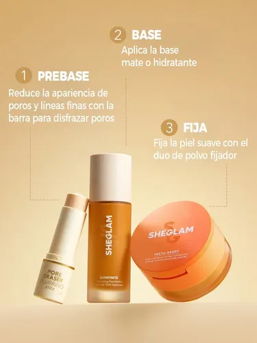Sheglam Stick Difuminador Facial Borrador De Poros