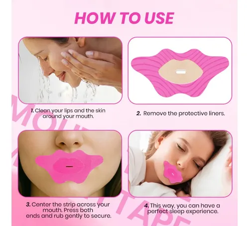 Parches Labios Hidratantes Colageno Uso Nocturno X10