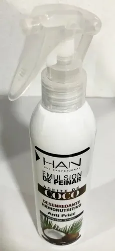 Han Emulsión De Peinar Aceite De Coco Apto Método Curly Girl