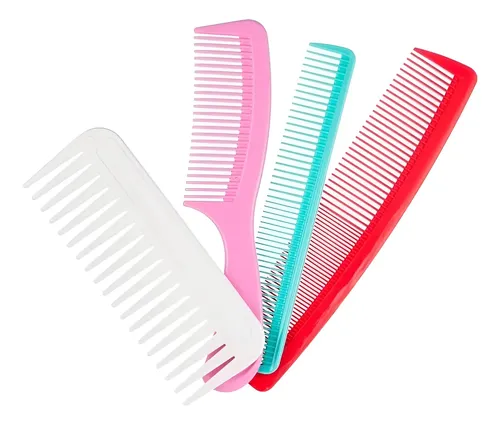Set De Peines Para El Pelo Cabello Kit Combo X 4 Unidades