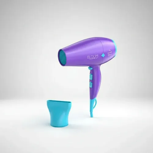 Secador De Pelo Gama Diamond Bloom Violet Cool Shot 2300w