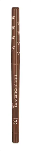 Naj Oleari Irresistible Eyeliner&kajal Pearly Midnight Blue Color 02 Golden Brown