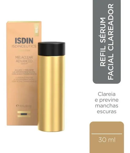 Sérum facial blanqueador antienvejecimiento ISDIN Refill Isdinceutics Melaclear Advanced, 30 ml