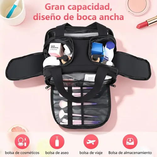 Neceser Organizador De Maquillaje Gran Capacidad