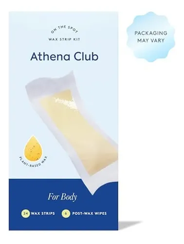 Kit De Tiras De Cera Para Cuerpo Athena Club