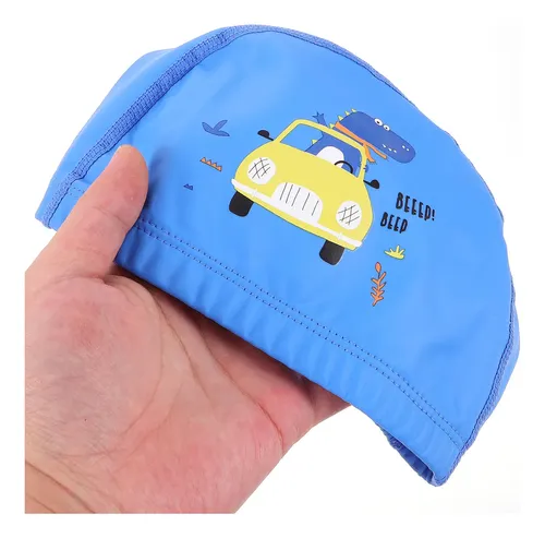 Gorro De Natación Con Dibujos Animados, Gorro De Natación De