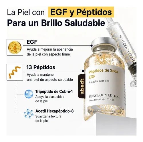 Sungboon Editor Ampolla De Elevación Intensiva De Péptido