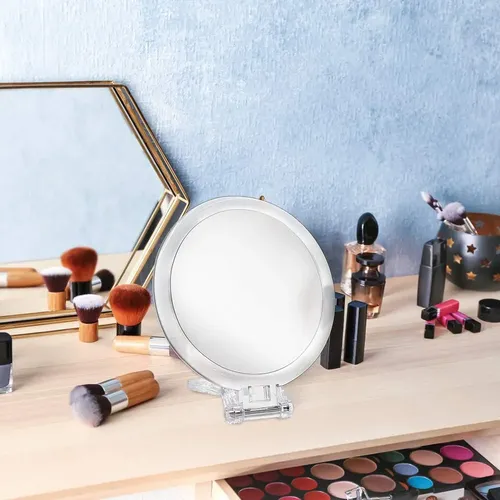 Espejo De Maquillaje Cheftick Doble Faz Con Aumento 1x Y 7x