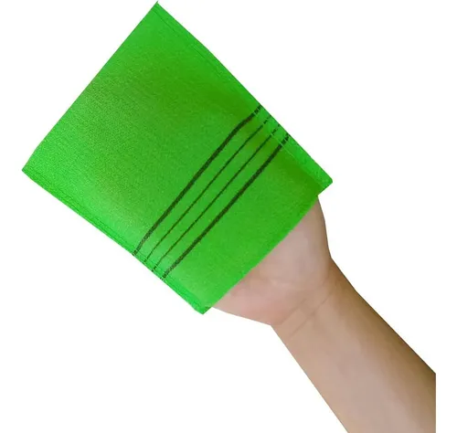 Guante Exfoliante Coreano Con 8 Piezas Green4 Red4