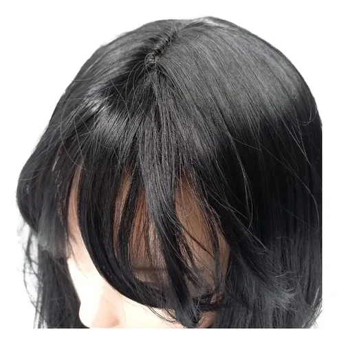 Peluca 40cm Corta Bob Carre Simil Natural Diaria Teatro